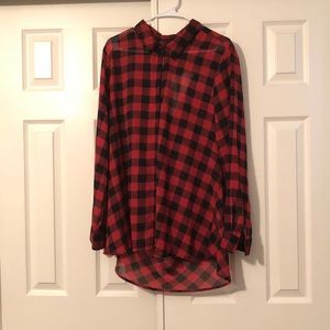 Plaid Long- Sleeve Shirt